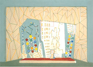 Bühnenentwurf Elektropolis